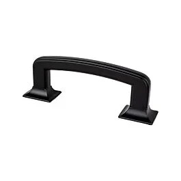 Hearthstone 3″ (76mm) Center to Center, 3-15/16″ (100mm) Overall Length Matte Black Pull
