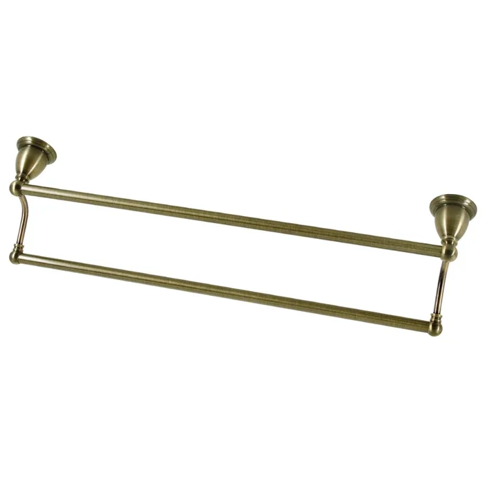 Heritage 24″ Double Towel Bar, Antique Brass – Kingston Brass