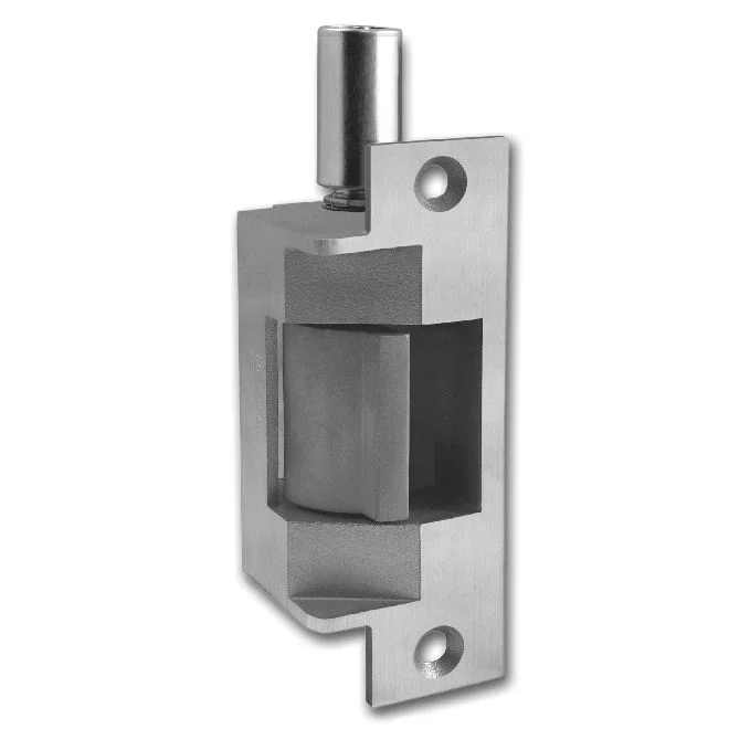 HES 75 24VDC Electric Strike – Satin Stainless Steel Finish