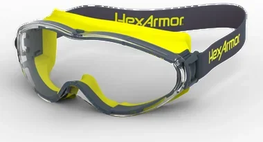 HexArmor LT300 TruShield Clear Safety Goggles – 12- 10001- 02- 1 Pair