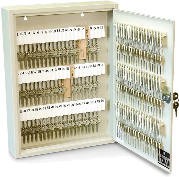 HPC Inc Key Cabinet for 120 Keys – Secure and Organized Storage