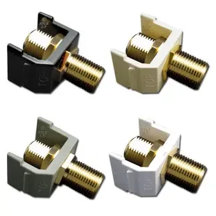 Hubbell Premise F-Connector Cable Jacks for Modular Frames SFFG