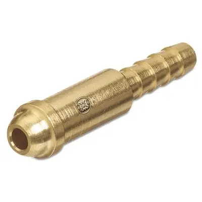Inert Arc Nipple, 200 psig, Brass, B-Size 5/8 in-18