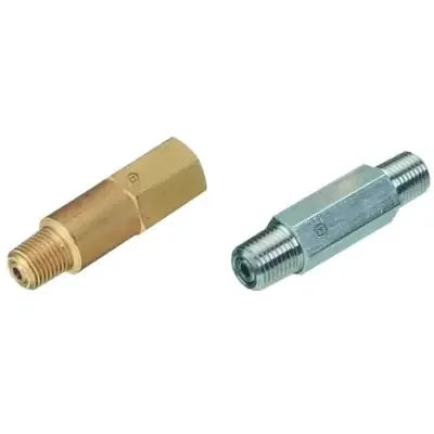 Inline NPT Check Valve, 1/4 in NPT, M/M, 3,000 PSI