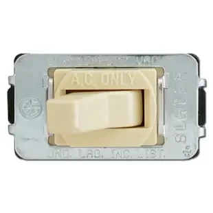 Ivory 20A Despard Toggle Light Switches