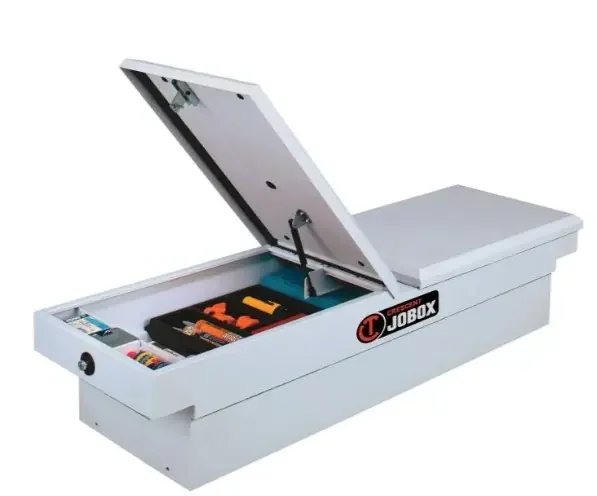 JOBOX DELTA PRO STEEL GULL WING LID FULL-SZ CROSSOVER TRUCK BOX(BLACK)