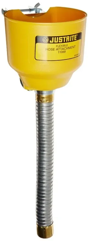 Justrite bolt on funnel