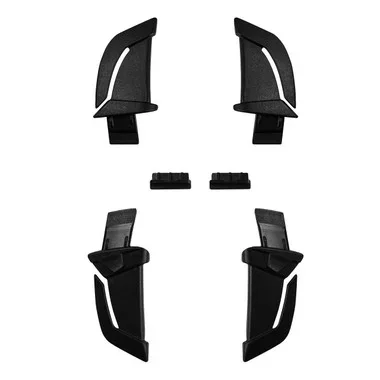 Kask Lamp Clips (4 pcs) + frontal slot cap – black – only for Zenith X – WAC00061-210