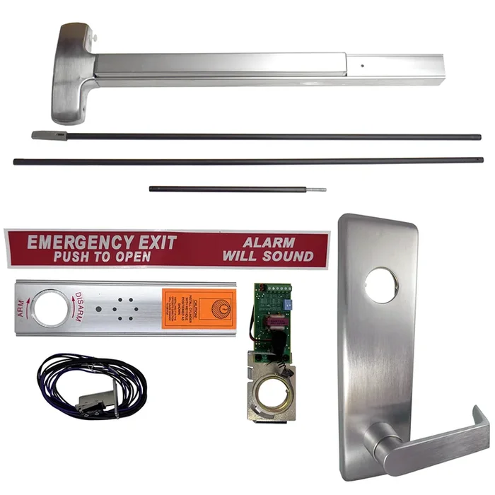 KIT – Exit Alarm, CVR Concealed Vertical Rod Exit Device, Satin Chrome