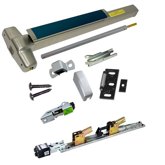 KIT – Fire-Rated QEL SVR Smooth Exit Device by Von Duprin