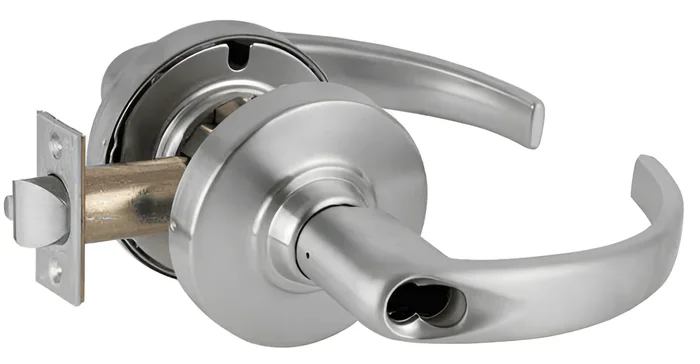 KIT – Grade 1 Entrance Vandlgard, Cylindrical Lock, Athens Lever, FSIC by Schlage