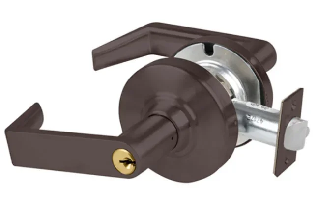KIT – Grade 1 Storeroom Cylindrical Lock with Rhodes Lever by Schlage