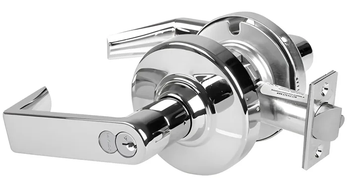 KIT – Grade 2 Office Rhodes Lever with Schlage Large Format IC Core