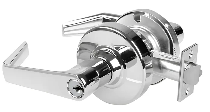 KIT – Grade 2, Office Saturn Lever Lock with Key in Lever – Schlage