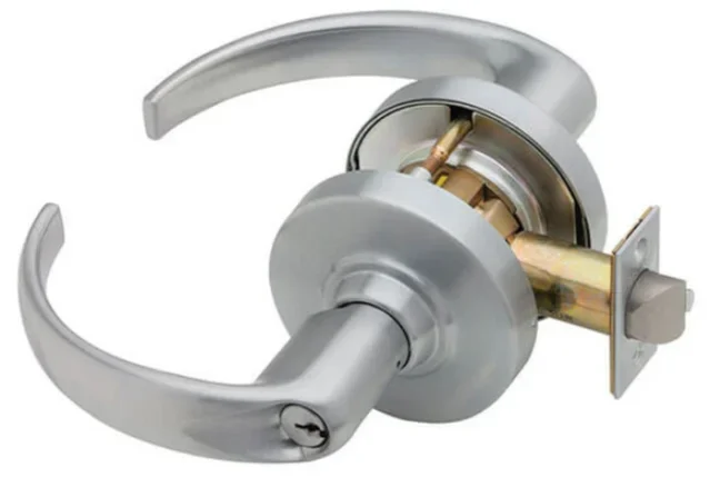 KIT – Grade 2 Office Sparta Lever Lock by Schlage – Satin Chrome Cylinder 626