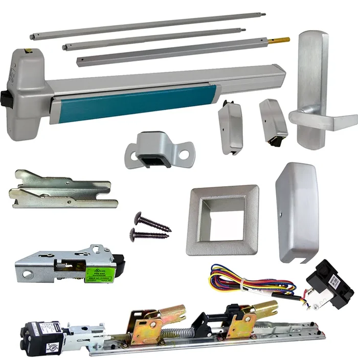 KIT – QEL Exit Device with RX Switch and 996L-BE-06 Lever Trim by Von Duprin