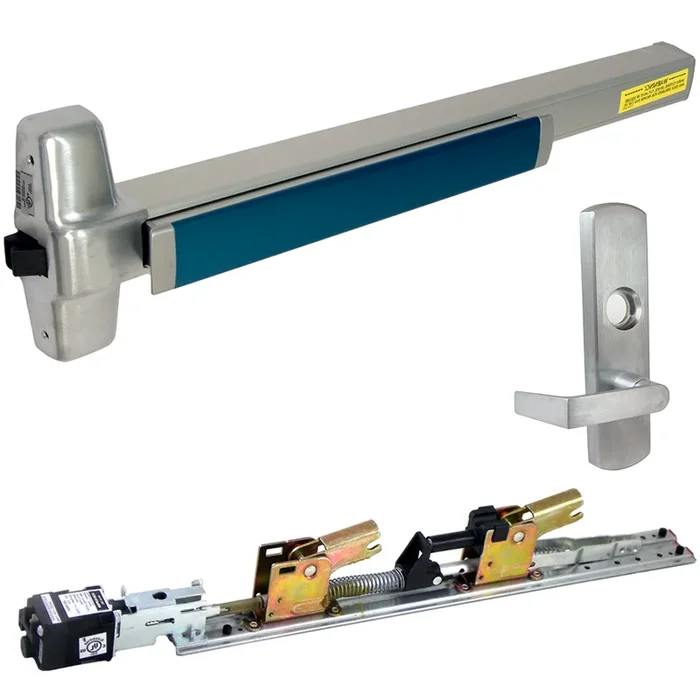 KIT – QEL Quiet Electric Latch Retraction Fire Rated Rim Exit Device by Von Duprin