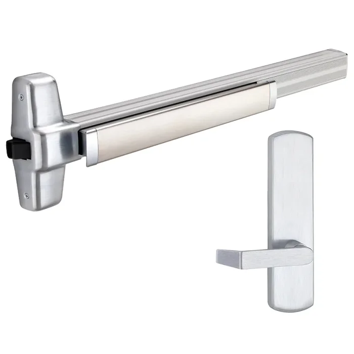 KIT – Rim Exit Device 996L-BE-06 Passage Lever Trim – Satin Chrome