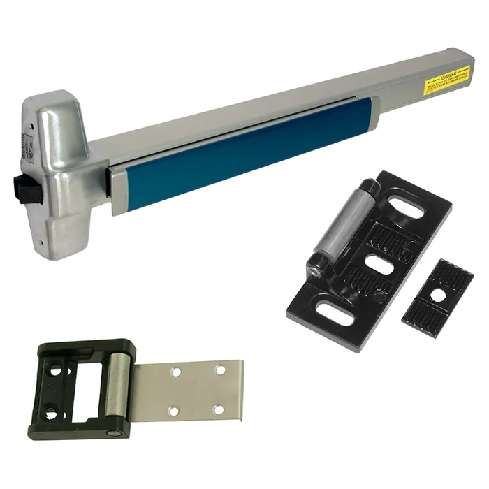 KIT – Rim Exit Device, Exit Only No Trim, 48in, Satin Chrome