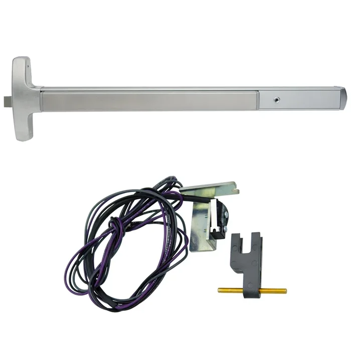 KIT – RX Request to Exit, Fire Rated Rim Exit Device, 36in Satin Chrome