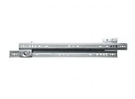 Knape & Vogt 1300 16″ Ball Bearing Drawer Slide, 75lb Capacity, Side Mount, 3/4 Extension Zinc Finish