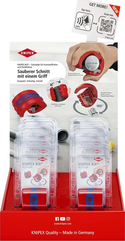 KNIPEX KNIPEX 00 18 01 V43 Counter Display 8 parts