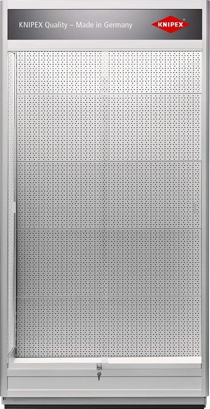 KNIPEX KNIPEX 00 19 30 VIT 5 Show cabinet for product presentation lockable, with illumination 230 V 1280 mm