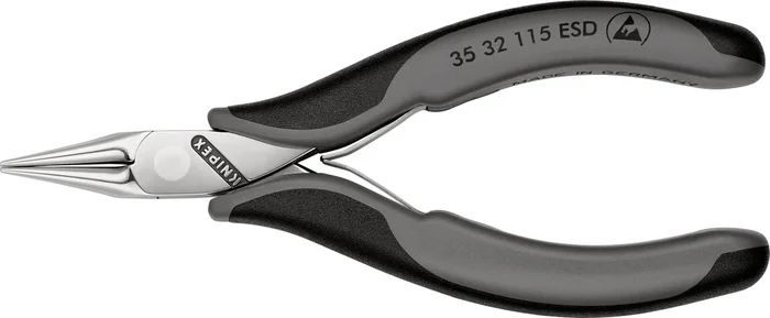 KNIPEX KNIPEX 35 32 115 ESD Electronics Pliers ESD with multi-component grips 115 mm