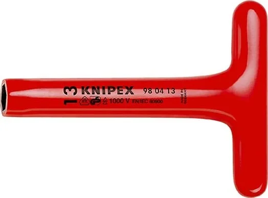 KNIPEX KNIPEX 98 04 08 Nut Driver with T-handle 200 mm