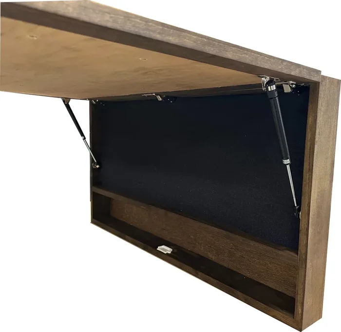 Large Hidden Gun Storage Cabinet Wall Decor – Deer and Moose In The Woods Scene