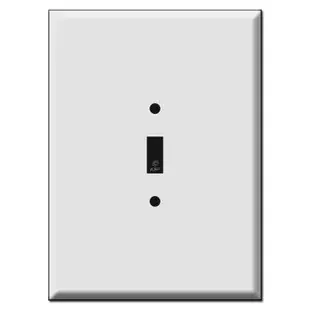 Largest 7.5″ Oversized 1 Toggle Light Switch Wall Plate Covers