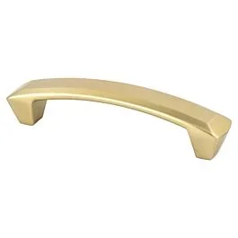 Laura 3-3/4″ (96mm) Center to Center, 4-7/16″ (112.5mm) Overall Length Modern Brushed Gold Pull