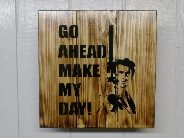 Liberty Home “Dirty Harry” Gun Concealment Wall Art Box
