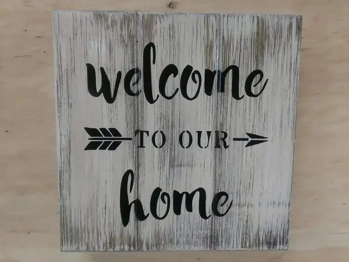 Liberty Home “Welcome to Our Home” Wall Art Box