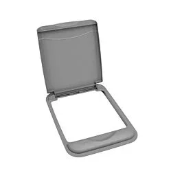 Lid Only (Silver) 50 Quart, 10-11/16 X 14-3/4 X 7/8 in