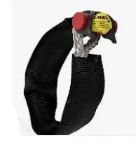 LockJaw Synthetic Shackle, Lifting Rated, 4.3 Tons WLL, 6″ Working Diameter KEVLAR sleeve