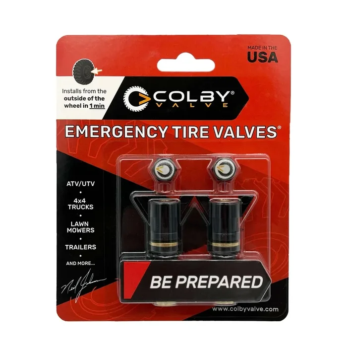 LOCKNLUBE Colby Valve – Emergency Tire Valve System
