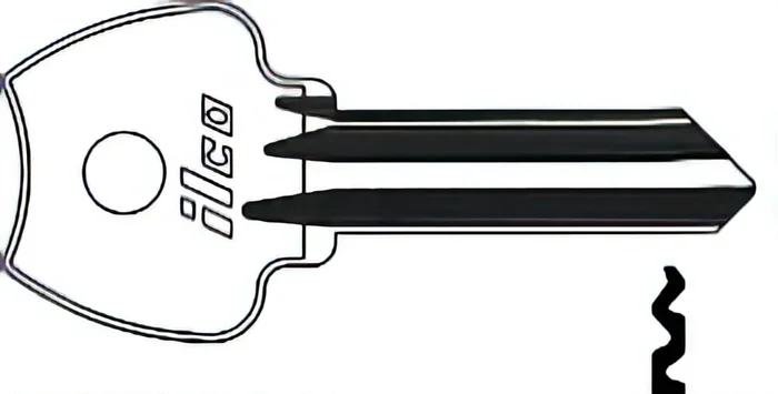 Lockwood Key Blanks B325 L13 – Ilco Unican Corporation