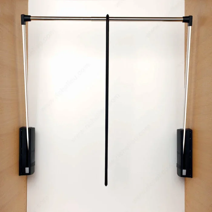 LOGO Pull-Out Wardrobe Lift by Richelieu – Enhance Your Closet Storage
