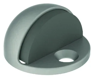 Low Floor Dome Stop Satin Chrome Finish by Hager Hinge