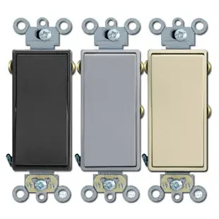 Maintained Double-Throw Center-Off Decora Switch 5685