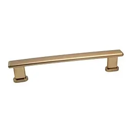 Manhattan Collection Contemporary Style 5-1/16″ (128mm) Hole Center, Overall Length 6-3/32″, Rose Gold Cabinet Hardware Pull / Handle
