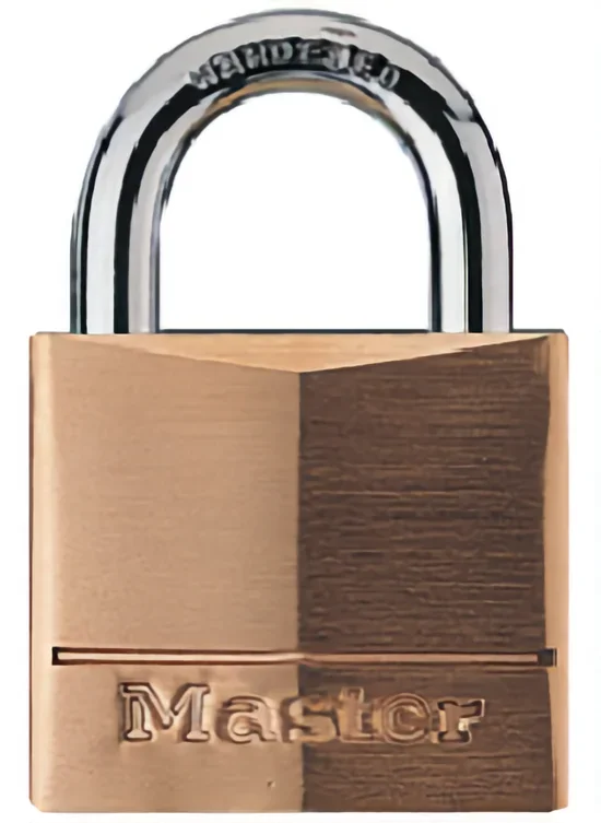Master Lock Carded Padlock Solid Brass 2in – Secure and Durable Protection