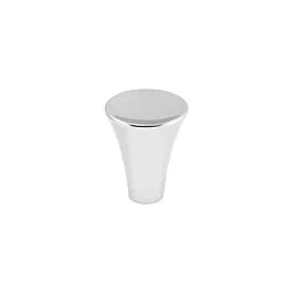 Maven Cabinet Hardware Knob, Chrome 15/16 Inch (24mm) Diameter