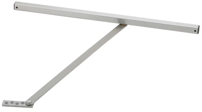 Medium Duty Size 4 Hold Open Surface Overhead Door Holder – Satin Stainless Steel Finish | Glynn Johnson