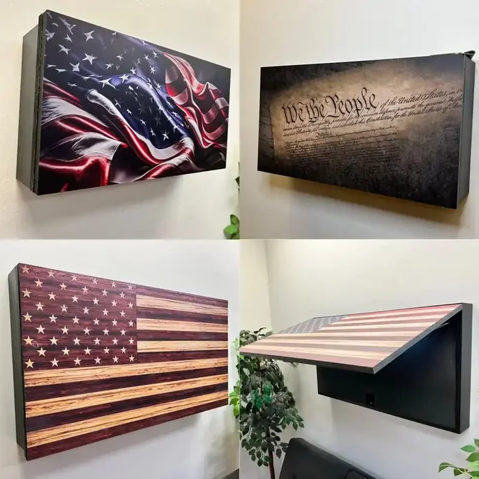 Metal Art of Wisconsin Décor Freedom Cabinets