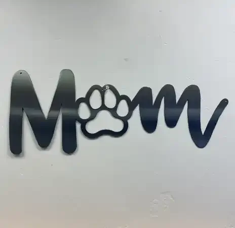 Metal Art of Wisconsin Mom Paw