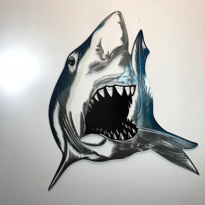 Metal Art of Wisconsin Shark Attack