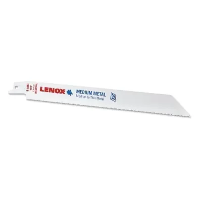 Metal Cutting Reciprocating Saw Blade, 8 in L x 3/4 in W x 0.035 in Thick, 18 TPI, 5 EA/PK