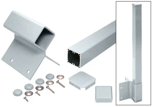 Mill 36″ 100 Series 90 Fascia Mount Post Kit – C.R. Laurence
